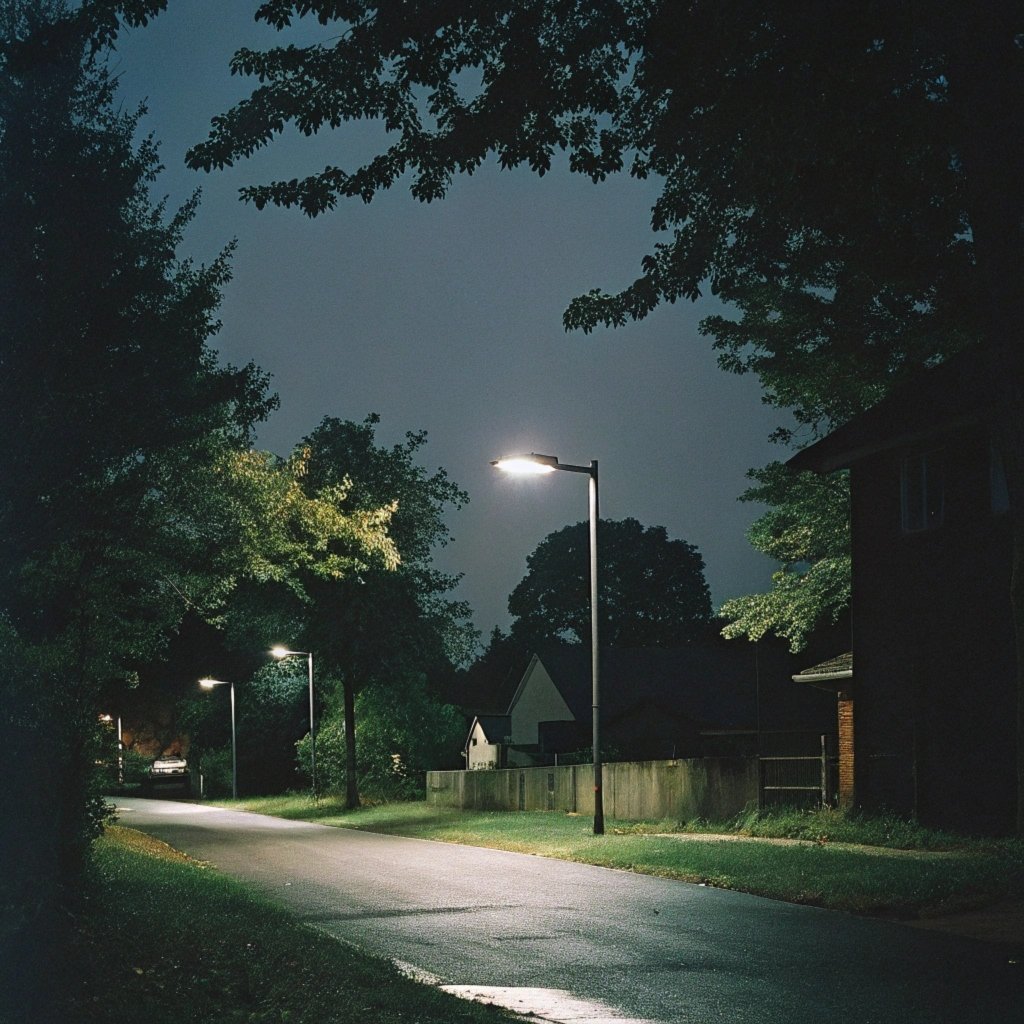 Solar street light wattage