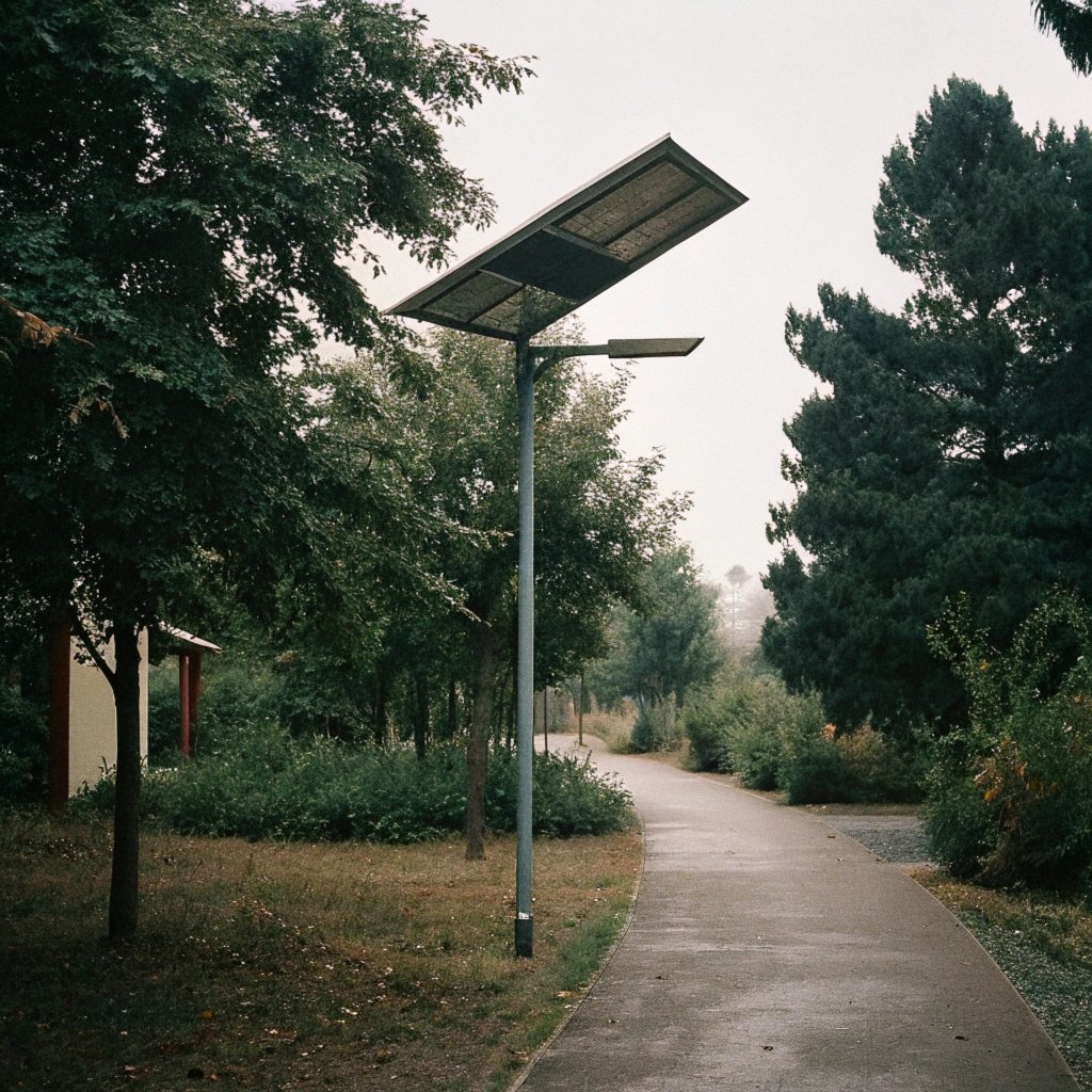 Solar security lights