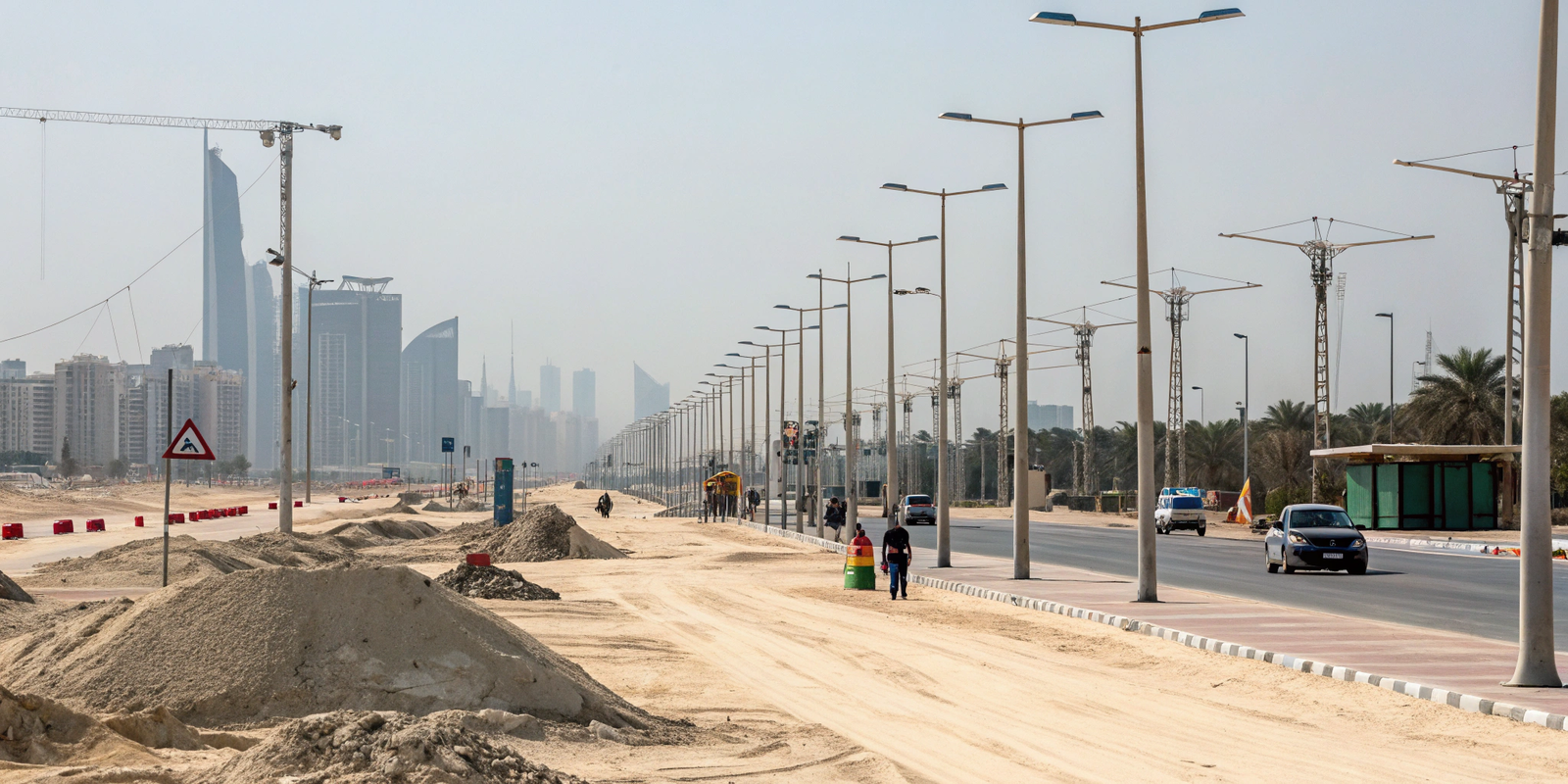 standard light pole by location