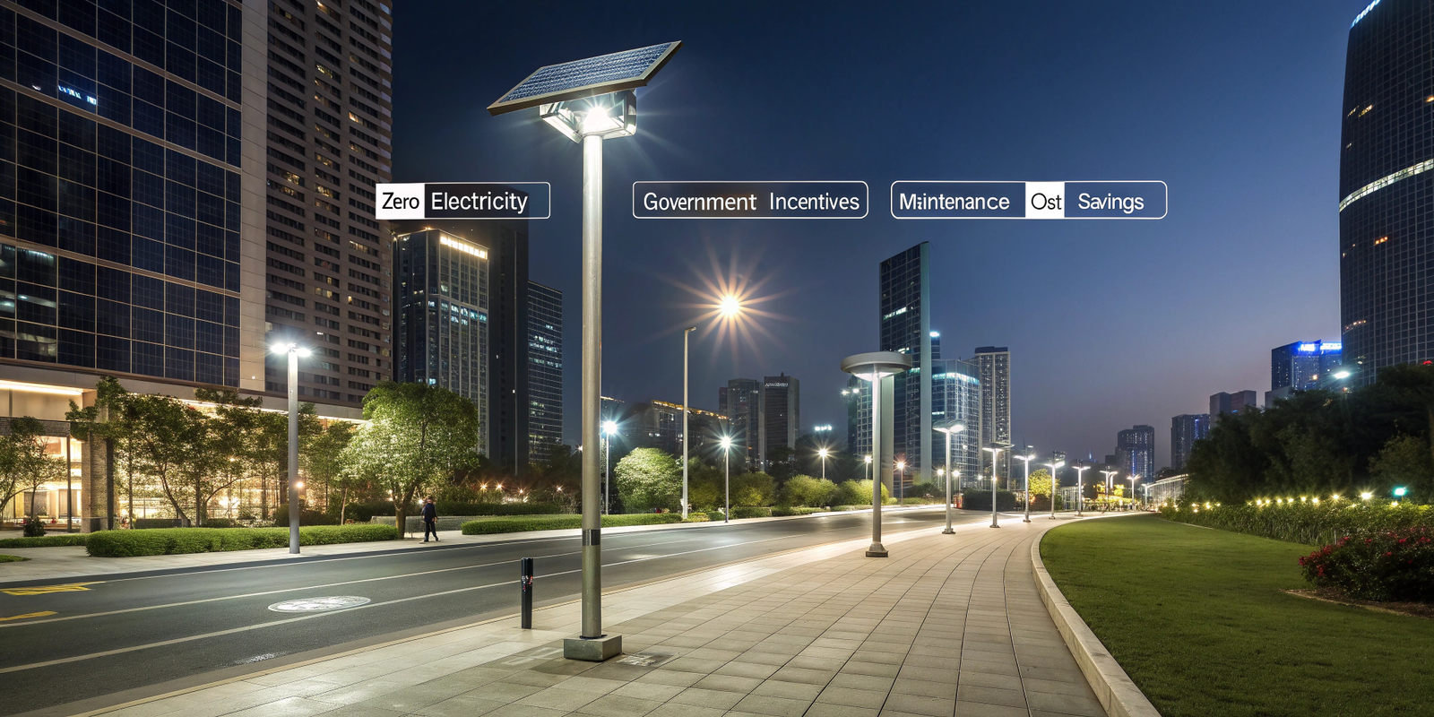 Solar Street Light Savings