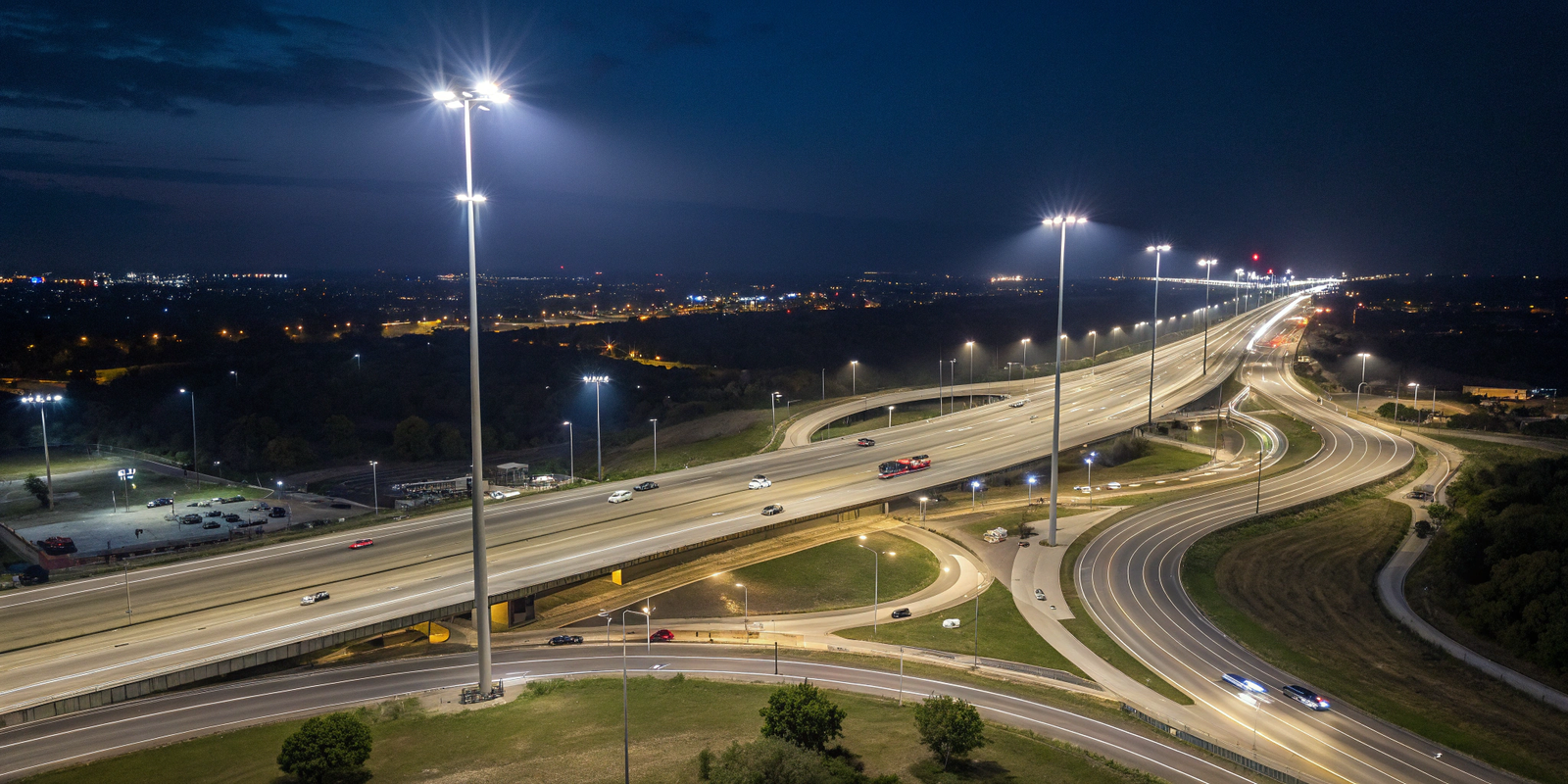 Where High Mast Lights Are Used