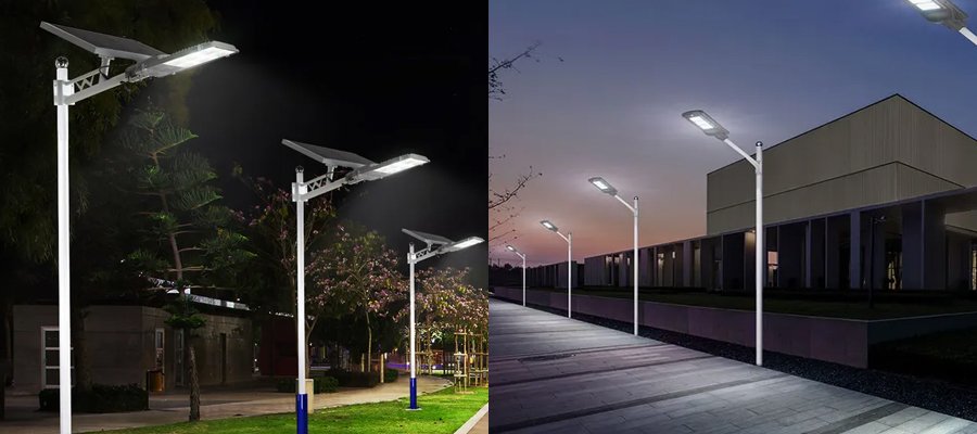 integrated solar light