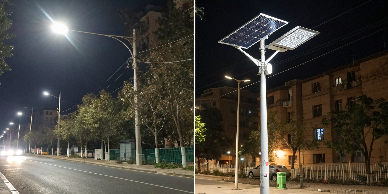LED vs Solar differences